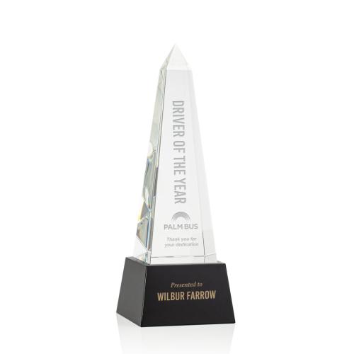 Awards and Trophies - Master Obelisk on Base - Black