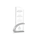Barton Silver Rectangle Crystal Award