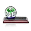 Aquarius Globe on Albion&trade; Base Glass Award