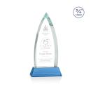 Shildon Sky Blue on Newhaven Peaks Crystal Award