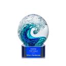 Surfside Blue on Paragon Globe Glass Award