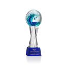 Surfside Globe on Grafton Base Glass Award