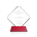 Toulon Red on Newhaven Diamond Crystal Award