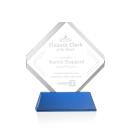 Toulon Blue on Newhaven Diamond Crystal Award