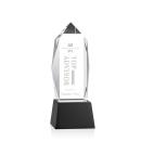 Bloomington Black on Base Obelisk Crystal Award