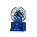 Genista Blue on Robson Base Globe Glass Award