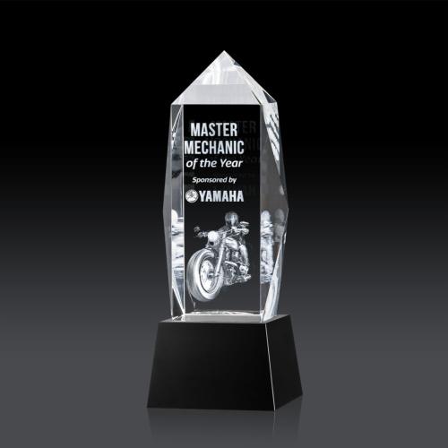 Awards and Trophies - Bloomington on Base 3D - Black