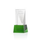 Easton Green on Base Towers Crystal Award