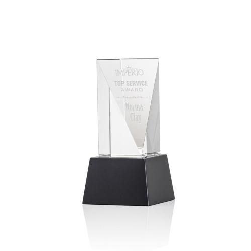 Awards and Trophies - Easton Black on Base Towers Crystal Award