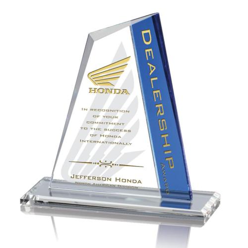 Awards and Trophies - Livingston Peaks Crystal Award