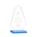 Jemma Sky Blue Unique Crystal Award