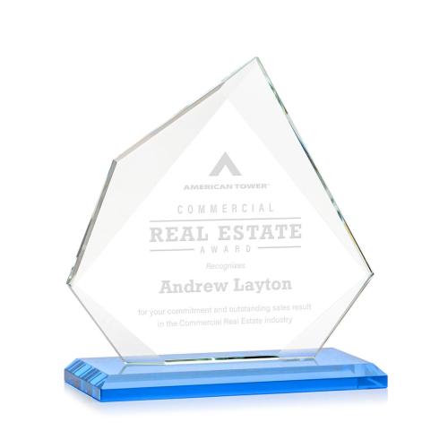 Awards and Trophies - Lexus Sky Blue Peaks Crystal Award