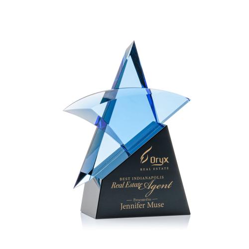 Awards and Trophies - Benita Black Star Crystal Award
