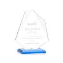 Picton Sky Blue Unique Crystal Award
