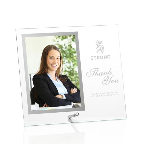 Corporate Gifts - Desk Accessories - Picture Frames - Cadwell Frame - Silver