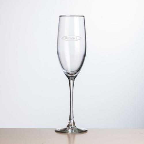 Corporate Gifts - Barware - Champagne Flutes - Connoisseur Flute - Deep Etch