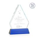 Fyreside Blue on Newhaven Diamond Crystal Award