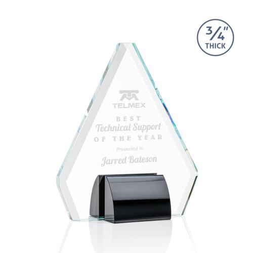 Awards and Trophies - Roxborough Black Diamond Crystal Award