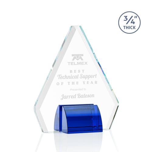 Awards and Trophies - Roxborough Blue Diamond Crystal Award