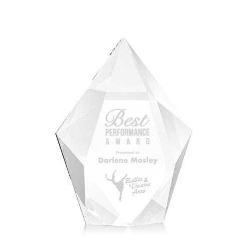 Awards and Trophies - Devron Polygon Crystal Award