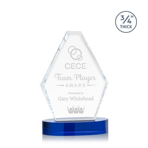 Awards and Trophies - Sloane Polygon Crystal Award