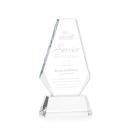 Kingsley Clear Polygon Crystal Award