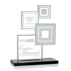 Richardson Square / Cube Crystal Award - Awards and Trophies