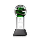Zodiac Towers on Stowe Base Glass Award