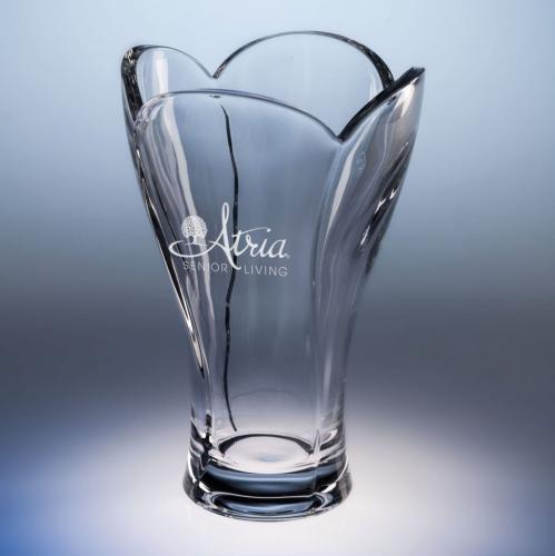 Awards and Trophies - Crystal Awards - Glass Awards - Perennial Vase