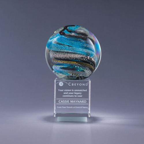 Awards and Trophies - Crystal Awards - Glass Awards - Art Glass Awards - Helix