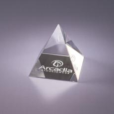 Employee Gifts - Pyramid paperweight