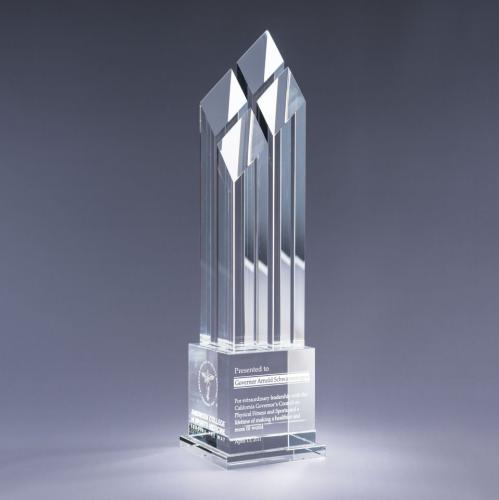 Awards and Trophies - Crystal Awards - Rhombus IV