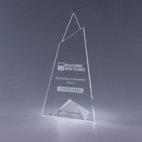 Awards and Trophies - Crystal Awards - Skyward - Clear