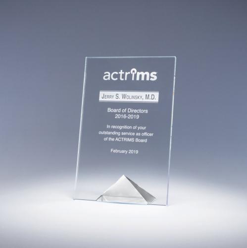 Awards and Trophies - Crystal Awards - Paramount - Clear