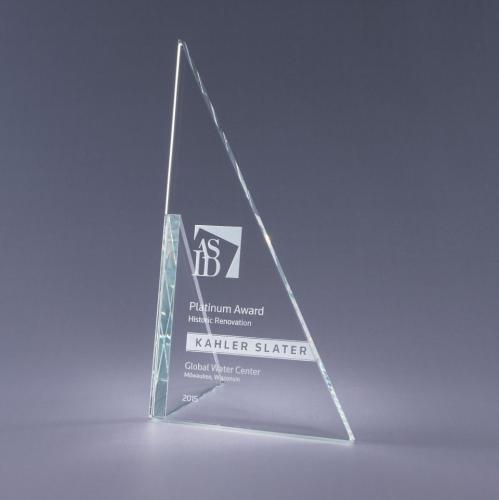 Awards and Trophies - Crystal Awards - Apex - Clear