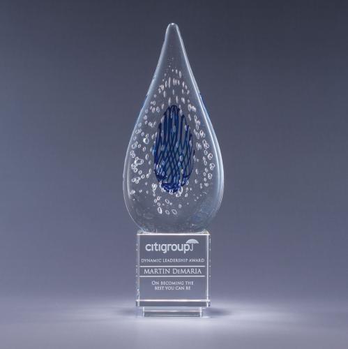 Awards and Trophies - Crystal Awards - Glass Awards - Art Glass Awards - Fontana