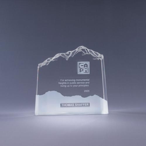 Awards and Trophies - Crystal Awards - Optic Mountain