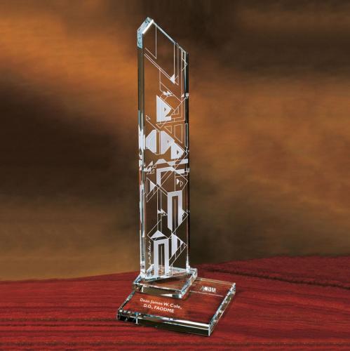 Awards and Trophies - Crystal Awards - Harmonics