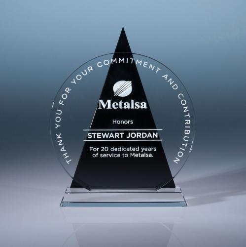 Awards and Trophies - Crystal Awards - Icon - Black