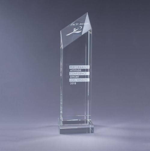 Awards and Trophies - Crystal Awards - Encore - Clear