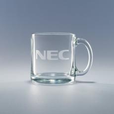 Employee Gifts - Tempered Coffee Mug - Clear