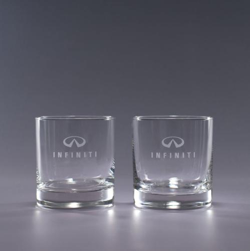 Awards and Trophies - Crystal Awards - Glass Awards - 11oz Deluxe On The Rocks - Traveler