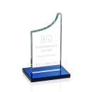 Eden Blue Peaks Crystal Award