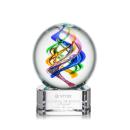 Galileo Clear on Paragon Base Globe Glass Award