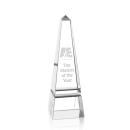 Groove Clear Obelisk Crystal Award