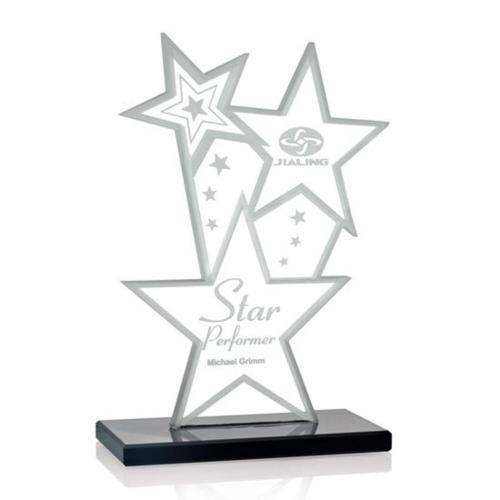 Awards and Trophies - Stellar Star Crystal Award