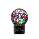 Fantasia Black on Marvel Base Globe Glass Award