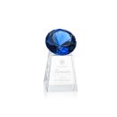 Celestina Gemstone Sapphire Crystal Award