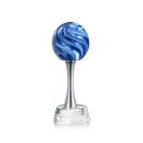 Naples Globe on Willshire Base Glass Award