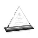 Dresden Black Pyramid Crystal Award